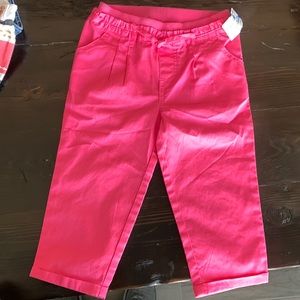 first impressions girls hot pink pants size 24 months